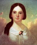 Bingham, George Caleb Portrait of an Unknown Girl painting